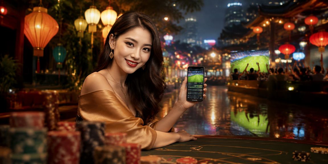Người chơi tại Huế trải nghiệm casino di động bên chợ đêm