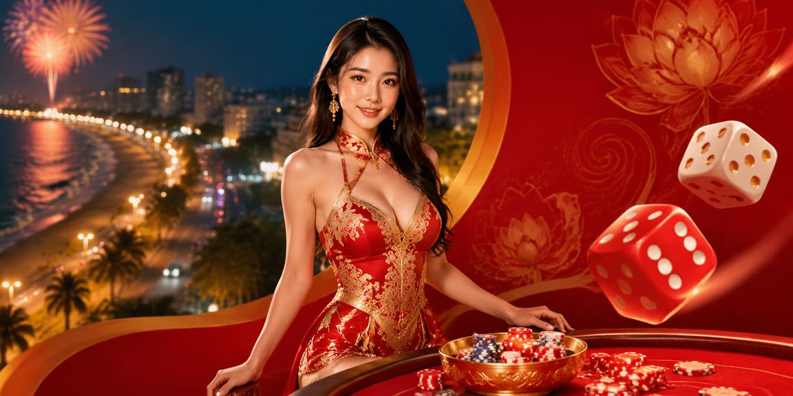 Người chơi Tài Xỉu với xúc xắc trong lễ hội tại Phan Thiết