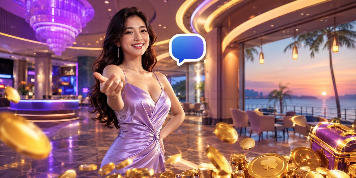 Không gian giải trí casino sôi động tại Vũng Tàu bên tách cà phê Việt Nam